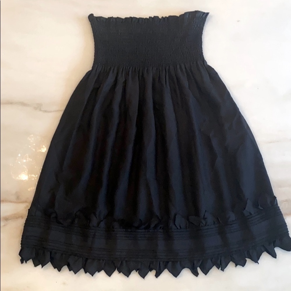 BCBG strapless cocktail dress